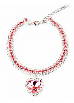 Rhinestone Pet Necklace for Dog & Cats Rvlero PET Store