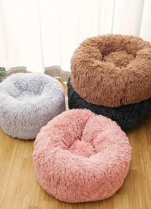 Donut-Shaped Plush Pet Nests Bed deep sleep round Nests Warm Detachable Washable Breathable Round Cat Nests Pet Nests Sofa Thick Dropshipman