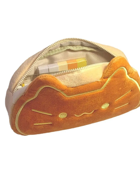 Caramel Pudding Cat Cute Pencil Case Stone's Store