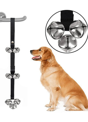 Dog Doorbell Training Adjustable Doorbell Dog Bell Suitable For Changing Dog Barking Scratching Door Toilet Training Dog Bell Dropshipman