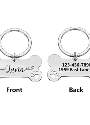 Personalized Dog Tags with Custom Text Shop1104573093 Store
