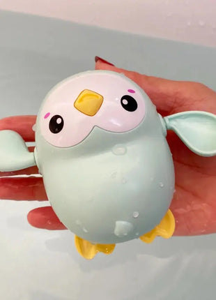 Baby Bath Toys Bathing Cute Swimming Turtle Whale Pool Beach Classic Chain Clockwork Water Toy For Kids Water Playing Toys QWZ Official Store