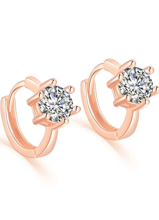 Emerald Gold Plated latest design Classic stud DOUBLE FAIR Official Store