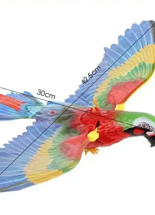 Simulation Bird Interactive Cat Toys Electric Hanging Eagle Flying Bird Cat Teasering Play Cat Stick Scratch Rope Pet Toys Dropshipman
