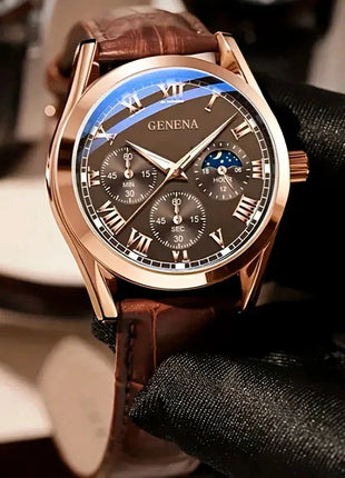 Men's business and casual quartz watch Shop1103842674 Store