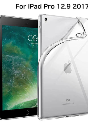 For iPad 10th 10.9 2022 7 8 9th Gen 10.2 Air 5 6 13 Case TPU Silicon Transparent Cover For iPad Pro 9.7 10.5 11 13 Mini 3 4 5 6 DUNNO Official Store