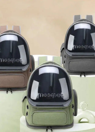 Transparent Pet Cat Carrier Bag Outdoor Travel Backpack for Cats Small Dogs Breathable Cat Carrying Bag Pet Supplies Dropshipman