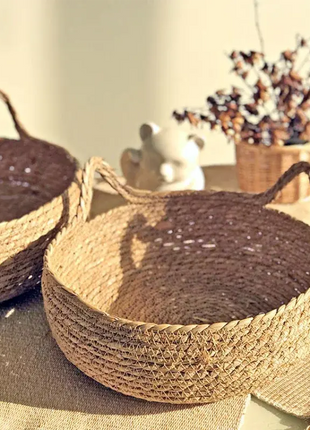 Cat Bed Woven Removable Floor Rattan Stone's Store