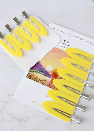 Cwllrn Beauty Salon Seamless Hairpin Professional Styling Hairdressing Makeup Tools Hair Clips For Women Girl Headwear Cwllrn Factory Store