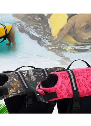 Safety Pet Dog Life Jacket for Dogs Summer French Bulldog Shih Tzu Swimwear Puppy Big Dog Clothing Vest Tshirt zwemvest hond Dropshipman