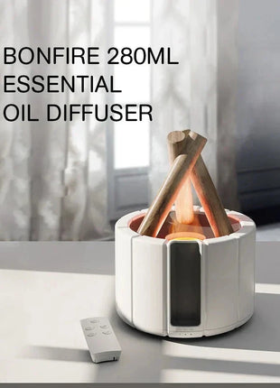 Simulated Flame Aromatherapy Diffuser – Relaxing & Stylish Shop1104998585 Store