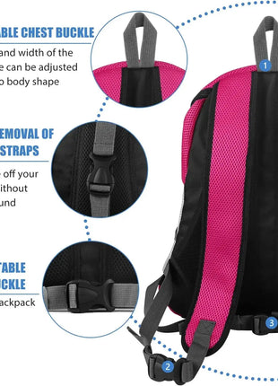 Dog Carrier Bag Pet Dog Transport Backpack For Small Dogs Travel Breathable Dog Carrier Puppy Carrier Pets Carrying Supplies Gloabl Pets Supplier Store