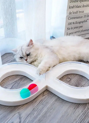 Household Cat Toy Turntable Cat Teasing Set Small Cat Tunnel Sports Stick Supplies Practice Focus Meet Nature Pet turntable Dropshipman