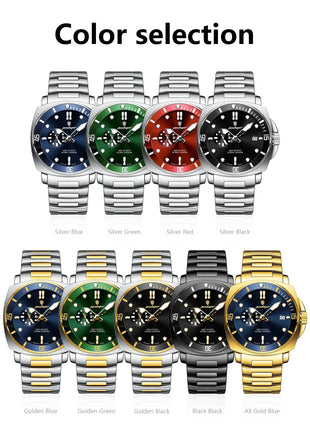 POEDAGAR SportLux® – Men’s Waterproof Quartz Watch POEDAGAR Store