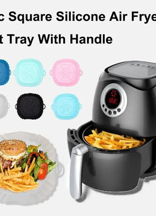 Silicone Air Fryer Baking Tray: Effortless Clean-up and Even Cooking Stone's Store