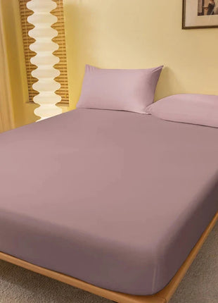 1 Piece Solid Color Matte Bed Sheet – Soft Bedding Cover (Excluding Pillowcases) Shop1103725833 Store