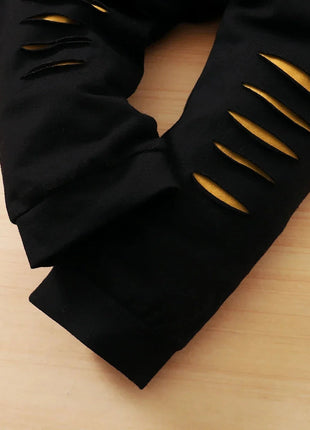 2PCS Newborn Boy Clothes Set Letter Print Long Sleeve Top+Pants Fashion Spring and Autumn Clothes Suits For Infant 0-18 Months PfotenSpaß