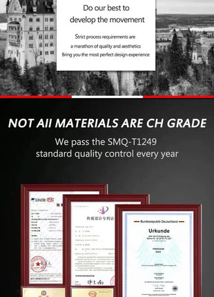 POEDAGAR Classic Lux® – Men’s Stainless Steel Watch POEDAGAR Watch Store