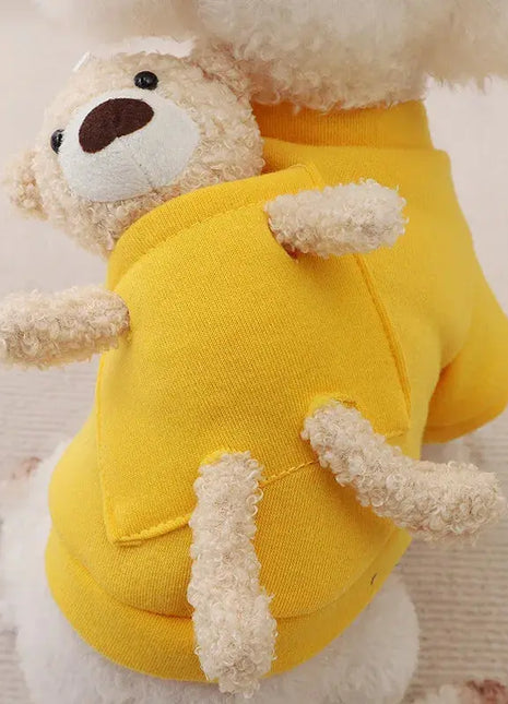 New Autumn and Winter Dog Jersey Sweater Spring Cat Cute Bear Pet Dog Clothes for Small Dogs Chihuahua Teddy Yorkies Dropshipman