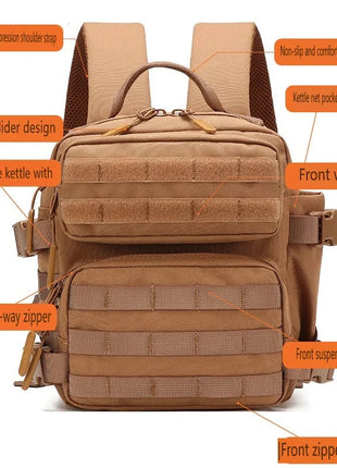 9L Tactical Molle Backpack Mini Bug Out Bag EDC Camping Hiking Rucksack Unisex Stone's Store