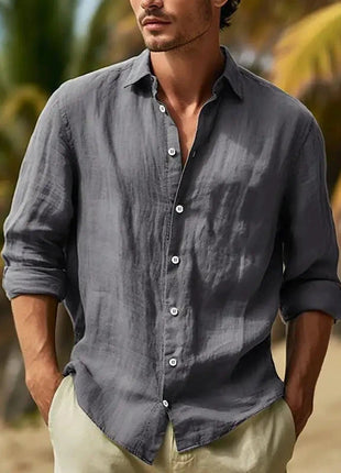 Men's Casual Solid Color  Shirt DARC SPORT FLAGSHIP STORE Store