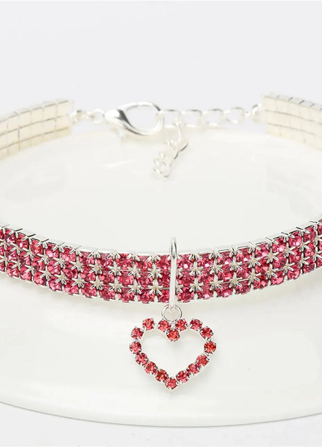 Rhinestone Pet Necklace for Dog & Cats Rvlero PET Store