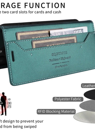 RFID Leather Samsung Galaxy Wallet Case All Choice Store