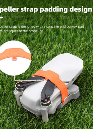 BRDRC Propeller Holder For DJI Mini 4K/Mini 2 SE Drone Stabilizer Bracket Protective Belt Fixing Mount Drone Accessories Satisfied Buying Store