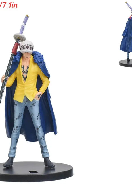 One Piece Anime Action Figure Toys Wano Country Trafalgar D Water Law Manga PVC Collection Figurine Model Dolls Gifts Kids Stone's Store