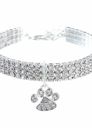 Rhinestone Pet Necklace for Dog & Cats Rvlero PET Store