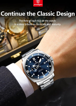 POEDAGAR SportLux® – Men’s Waterproof Quartz Watch POEDAGAR Store