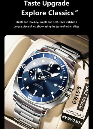 POEDAGAR SportLux® – Men’s Waterproof Quartz Watch POEDAGAR Store