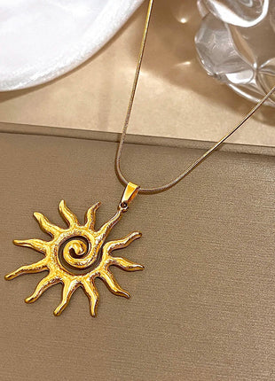 Sun-Flower Necklace Dodohao Official Store