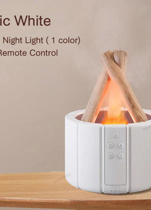 Simulated Flame Aromatherapy Diffuser – Relaxing & Stylish Shop1104998585 Store