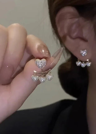 Luxury Claw Ear Rake Zircon Earrings for Women ZX Jewellery Store