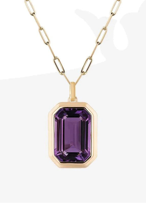 Vintage Pendant Necklace Pomelo Accessories Store