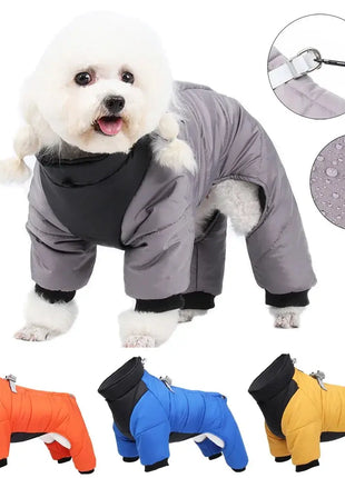 Dog Down Jacket Winter Warm Dog Clothes for Small Dogs Puppy Coat Waterproof Pet Vest French Bulldog Costumes Chihuahua Jumpsuit Dropshipman