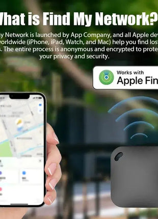 Smart Bluetooth GPS Tracker Work with Apple Find My APP ITag Anti Lost Reminder Device MFI Rated Locator Car Key Pet Kids Finder Stone's Store