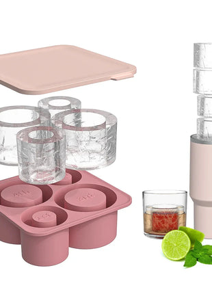 Circle Ice Molds Silicone Trays for Stanley Cup Stone's Store