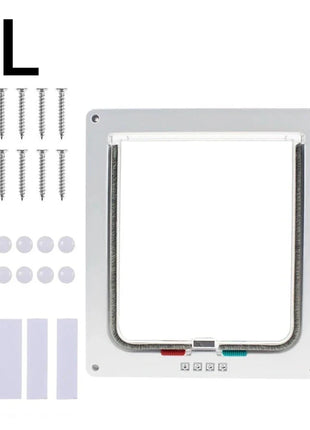 4-Way Locking Pet Door Xiaolaixi Store