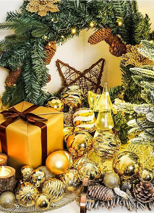 1Box 3/4cm Christmas Balls Christmas Tree Ornaments Xmas Hanging Tree Pendants Home Party Christmas Tree Decor New Year Gifts