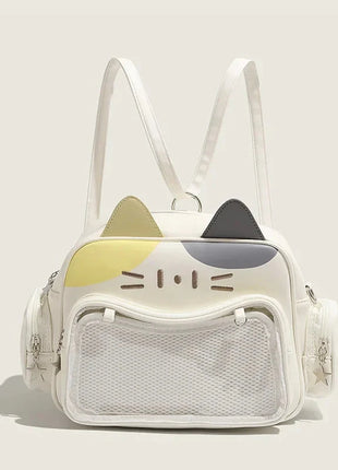 Kawaii Cat Ita Bag – Transparent Pocket Backpack Shop1103477352 Store