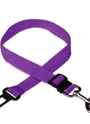 Adjustable Pet Cat Dog Car Seat Belt Pet Seat Vehicle Dog Harness Lead Clip Safety Lever Traction Dog Collars Dogs Accessoires Pets Products Bobit Store