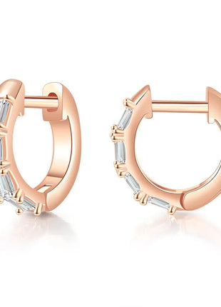 Emerald Gold Plated latest design Classic stud DOUBLE FAIR Official Store