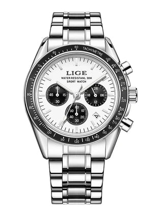 Gambling plate dial Luxury Brand Waterproof Mechanical Watches for Mens Fashion Automatic Skeleton Wristwatch Reloj Hombre LIGE Global No. 2 Store