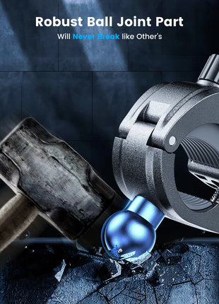 Joyroom 360° Universal Bike Phone Holder for 4.7–7" Phones, Shockproof GPS Mount Stone's Store