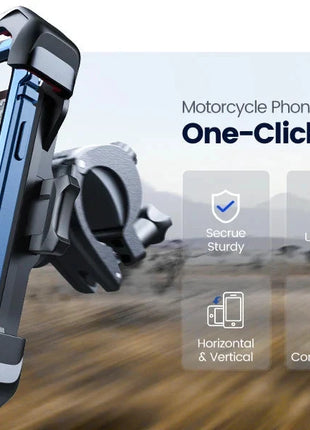 Joyroom 360° Universal Bike Phone Holder for 4.7–7" Phones, Shockproof GPS Mount Stone's Store