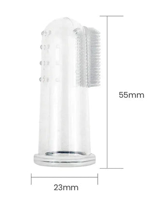 Super Soft Pet Finger Toothbrush Teddy Dog Brush Bad Breath Tartar Teeth Care Tool Dog Cat Cleaning Silicagel Pet Supplies Dropshipman