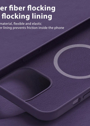 For Magsafe Original Magnetic Cases For iPhone 15 14 13 12 11 Pro Max Plus Wireless Charge Case Liquid Silicone Cover Accessory GRATUIT 3C Accessories Store