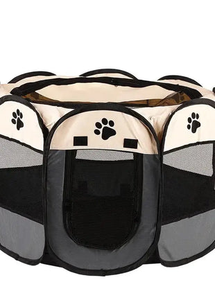 Portable Foldable Pet Tent Kennel Fence and easy To Use Stone's Store